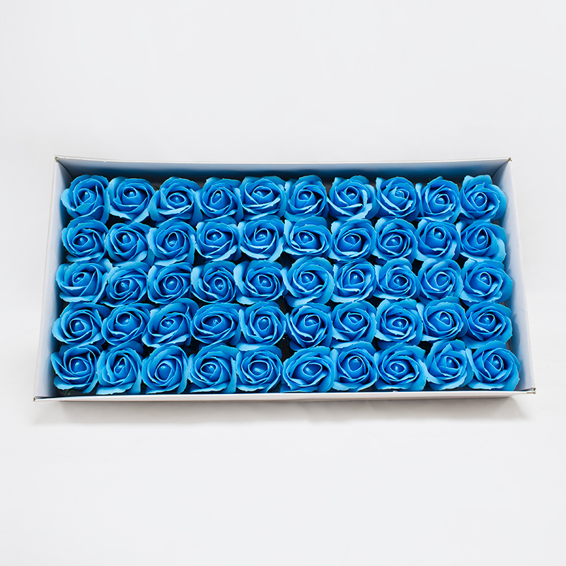 Rosa de sabão Pequena ( 50 Un. ) Azul